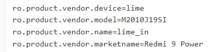 Redmi 9 power
