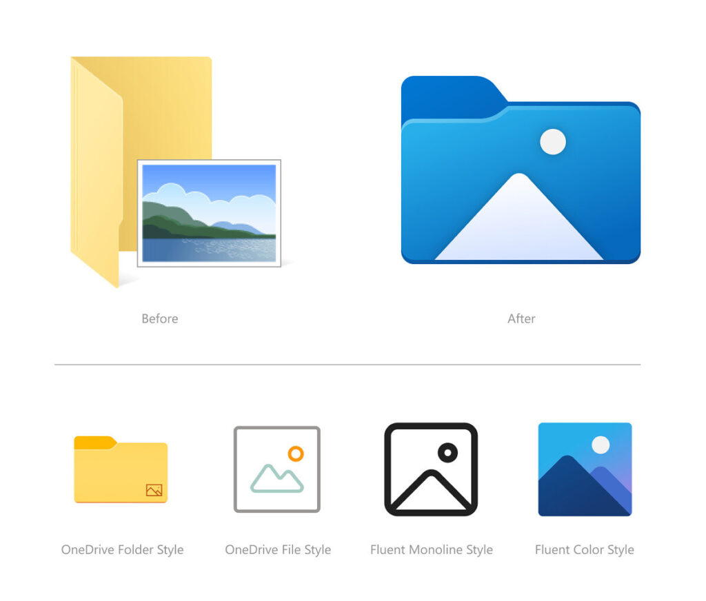 Windows 11 Icon Design