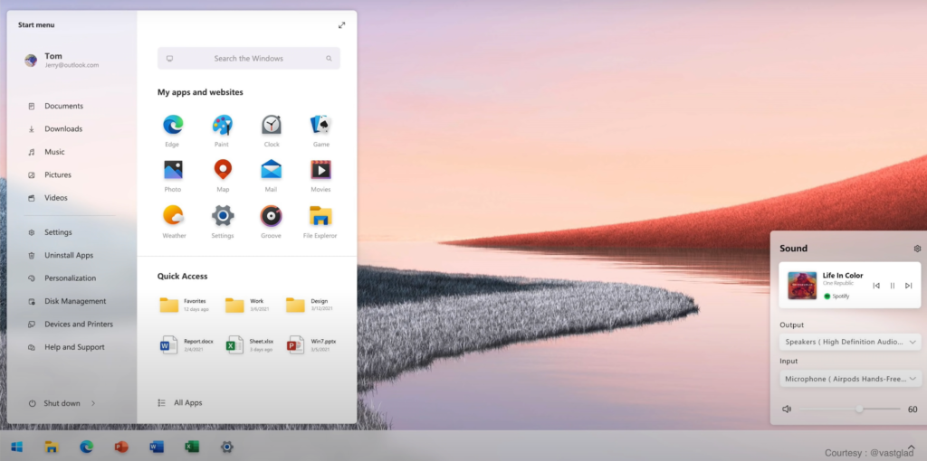 Windows 11 Start Menu