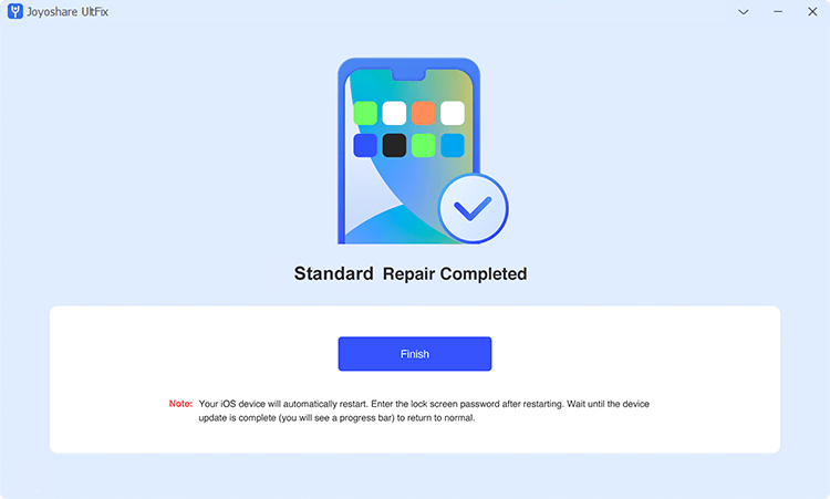 JoyoShare Repair Complete