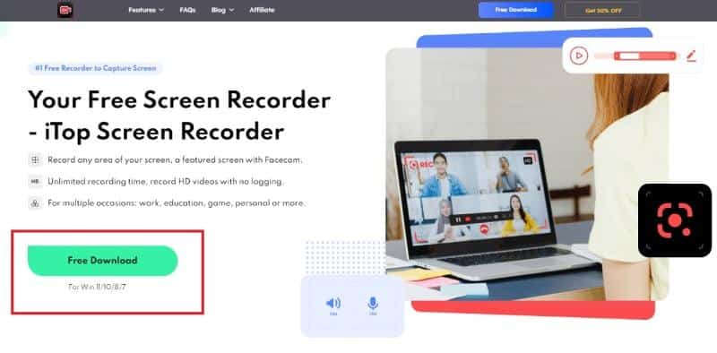 itop screen recorder